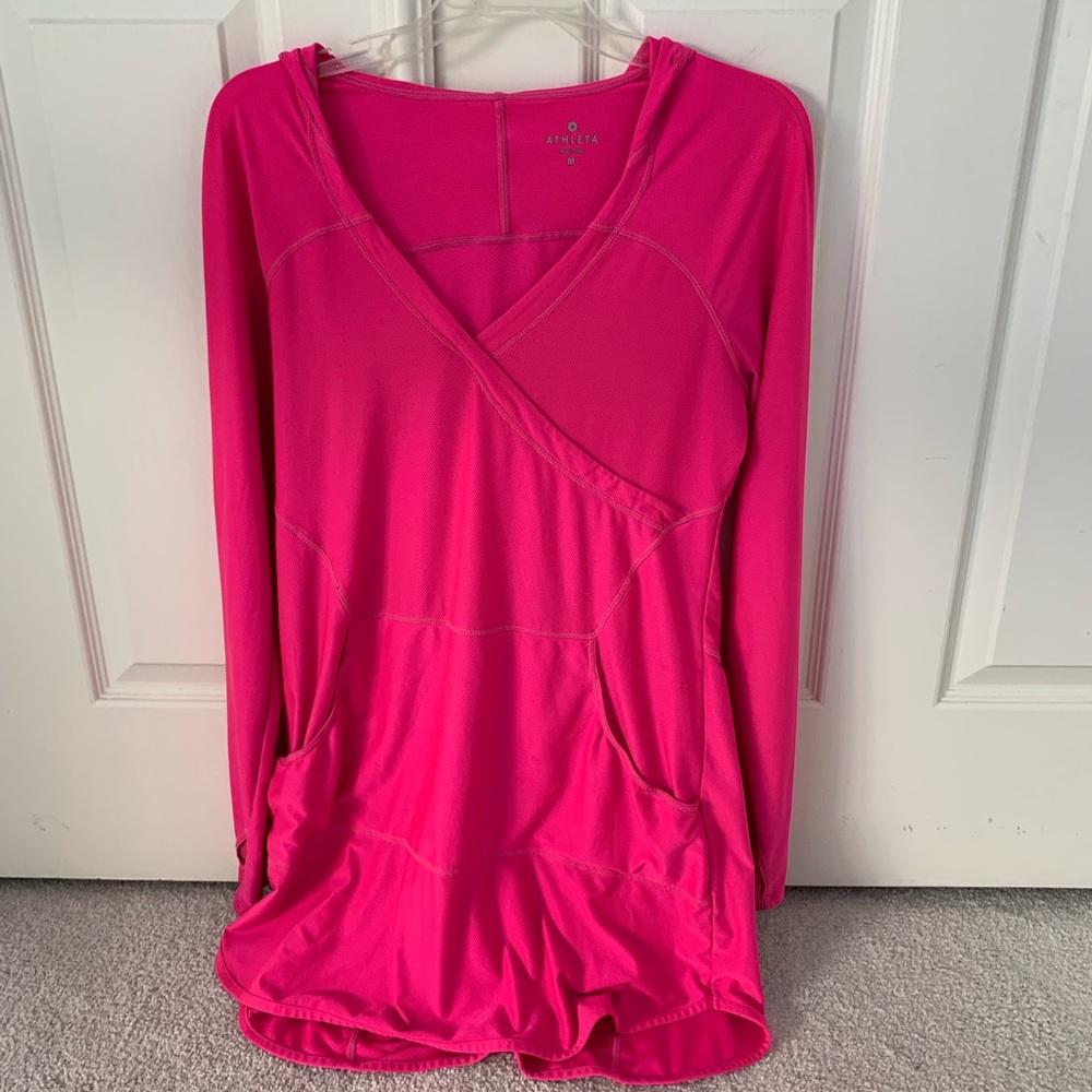 Used Bright Pink Athleta Wick it Wader